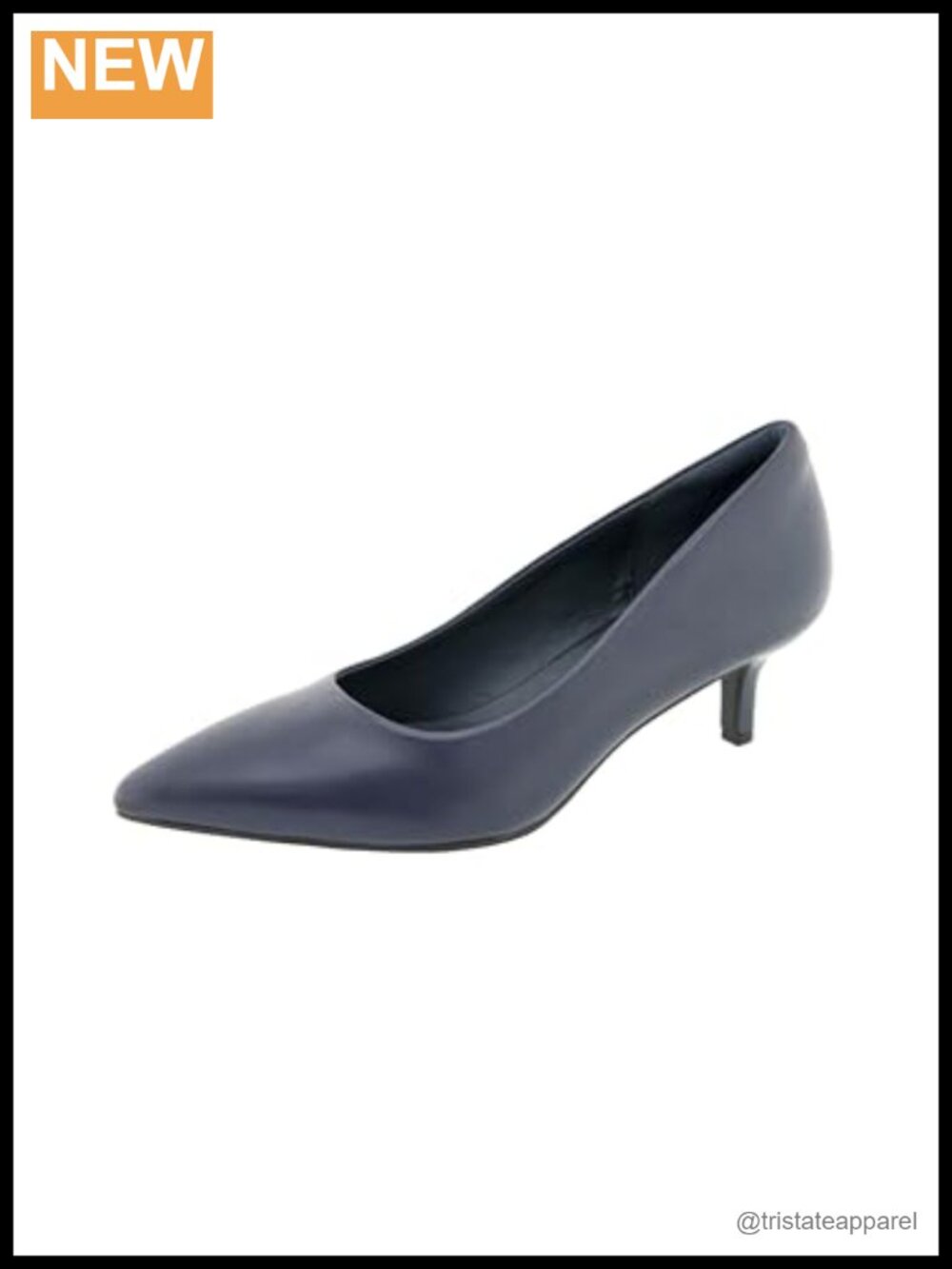 BCBGeneration Daven Wide Width Pump Faux Leather 2 Inch Kitten Heel Work Evening